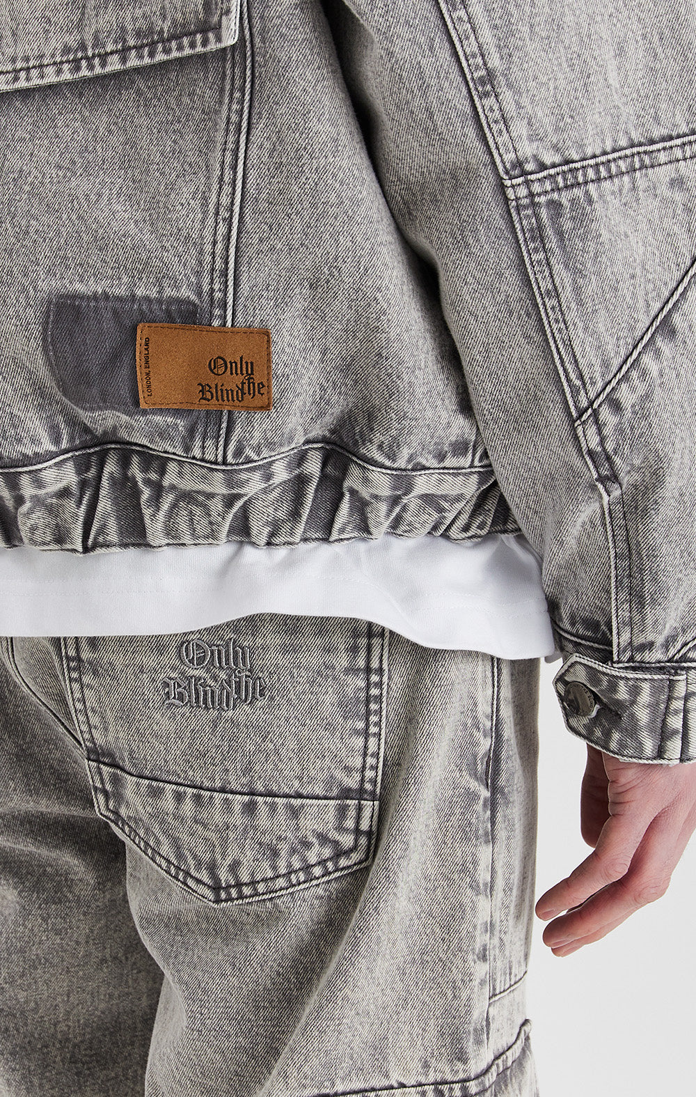 Silver Rock Denim Jacket - ONLY THE BLIND™