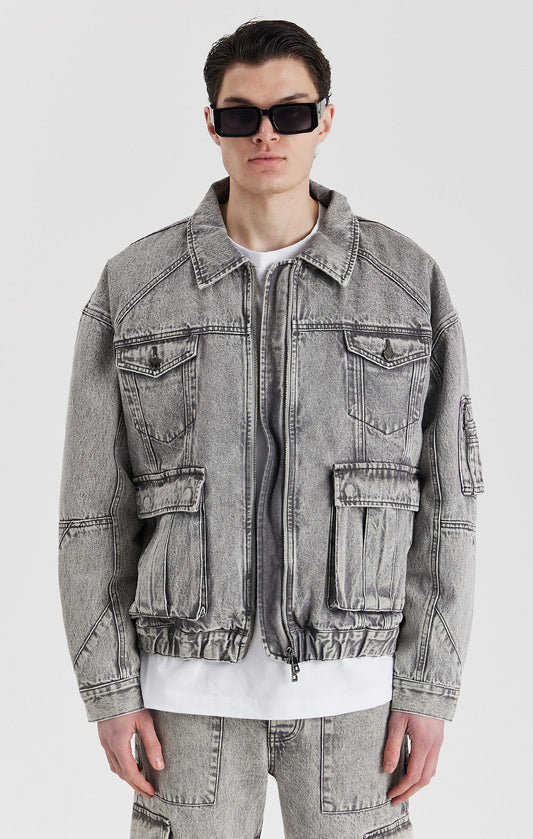 Silver Rock Denim Jacket - ONLY THE BLIND™