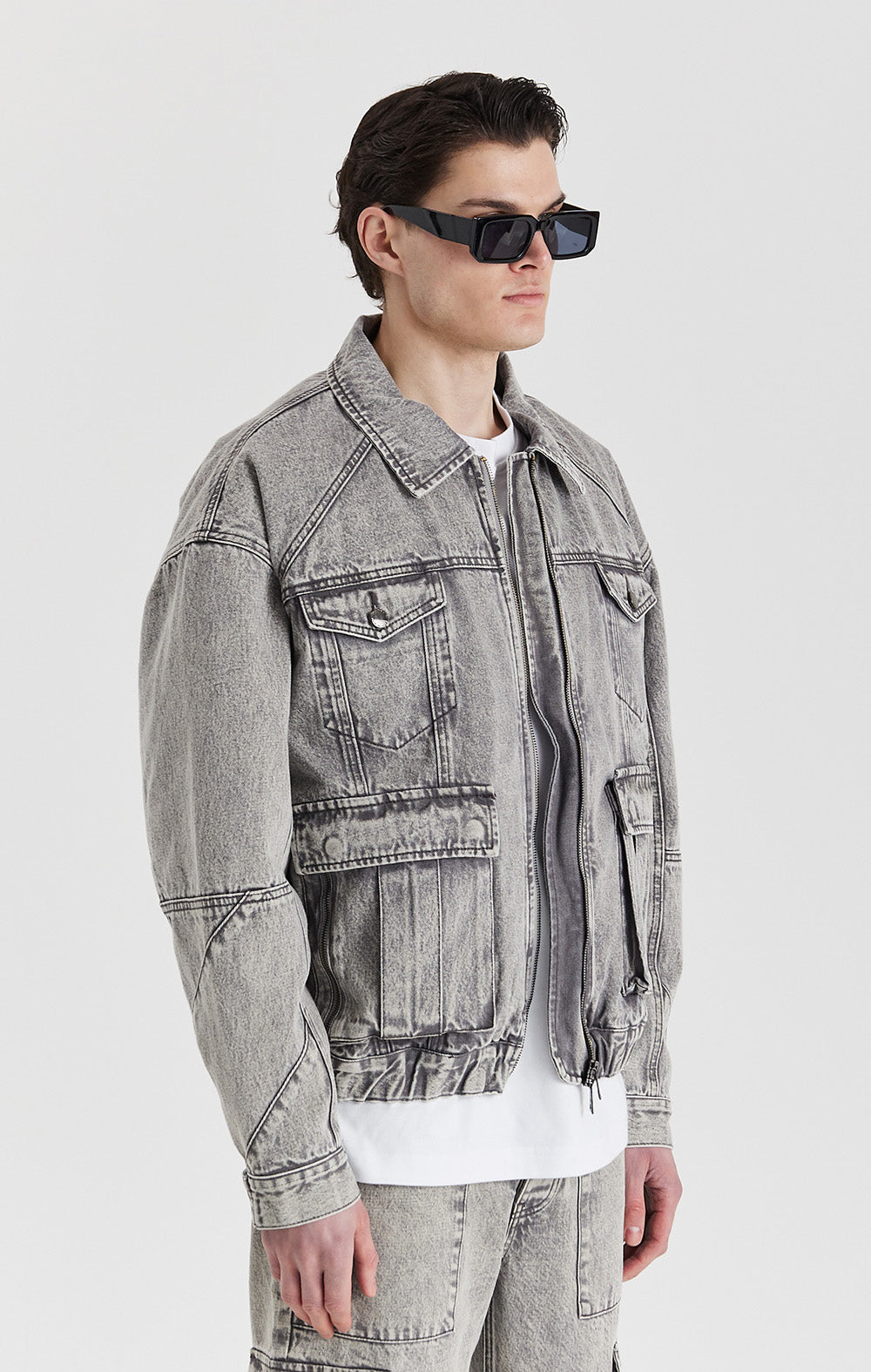 Silver Rock Denim Jacket - ONLY THE BLIND™
