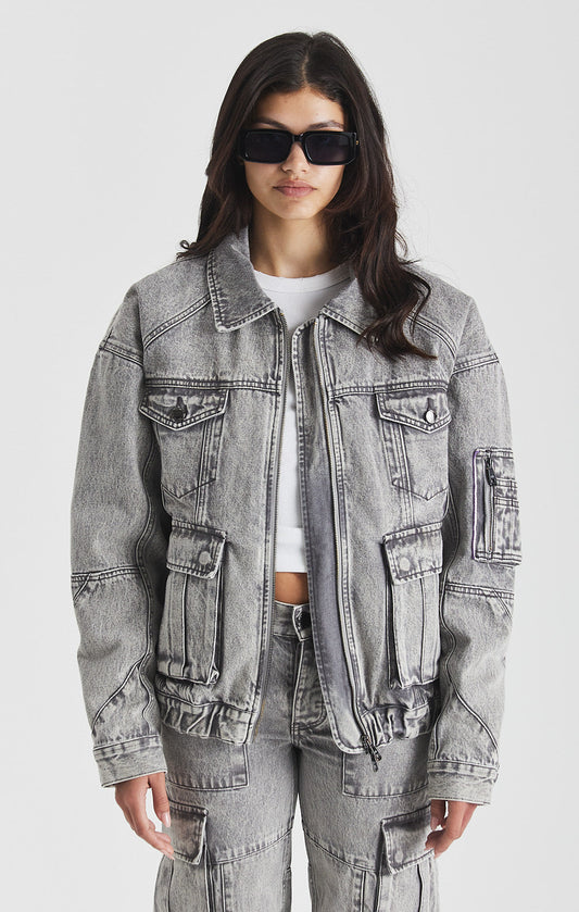 Silver Rock Denim Jacket - ONLY THE BLIND™
