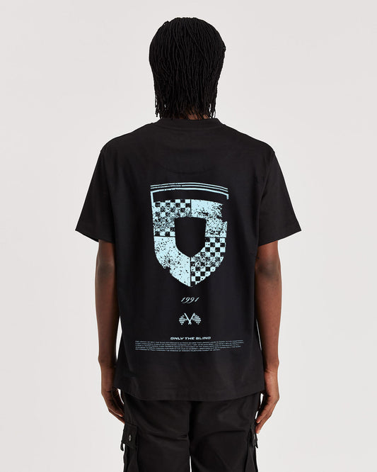 BLACK MOTORSPORT T-SHIRT - ONLY THE BLIND™