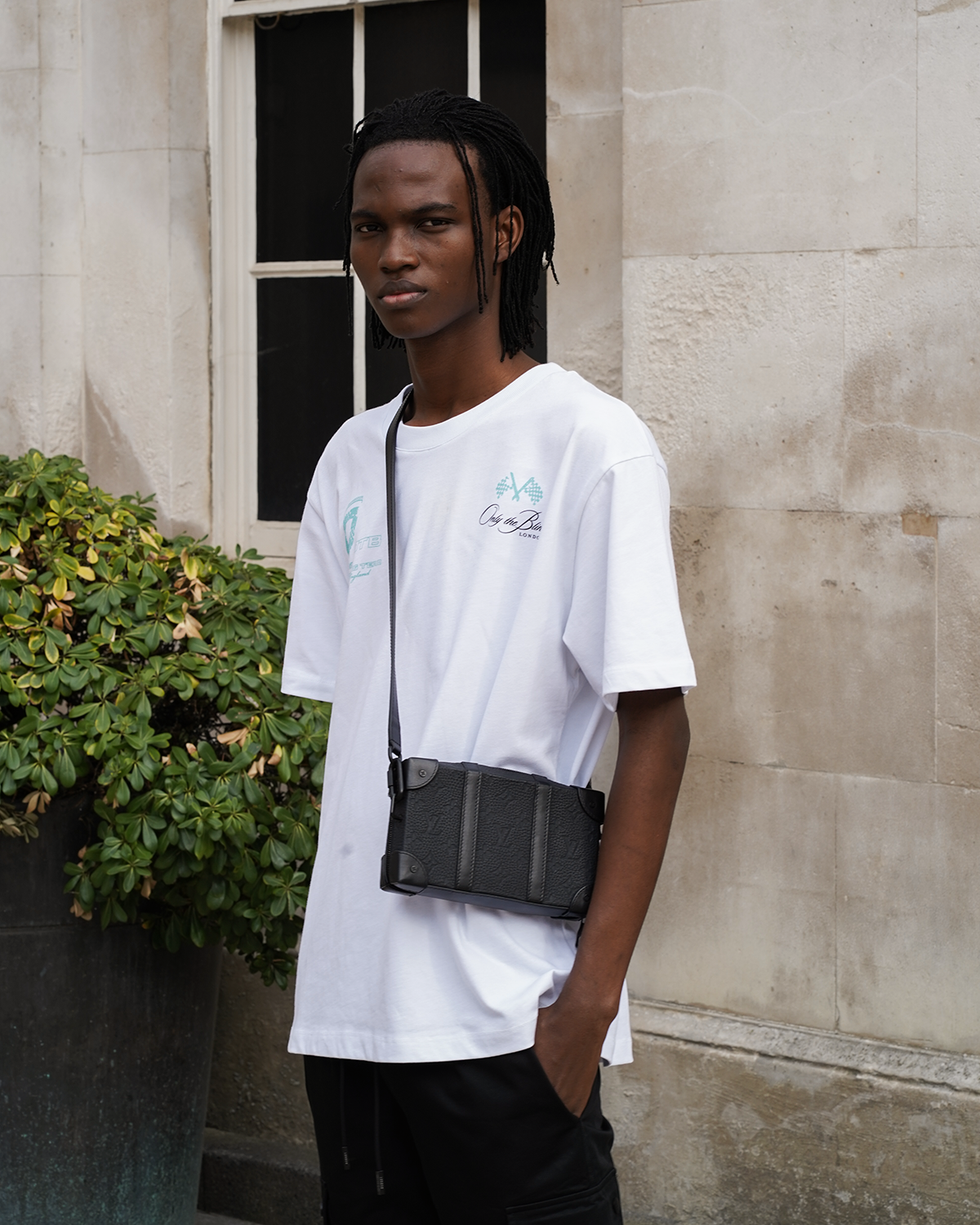 WHITE MOTORSPORT T-SHIRT - ONLY THE BLIND™