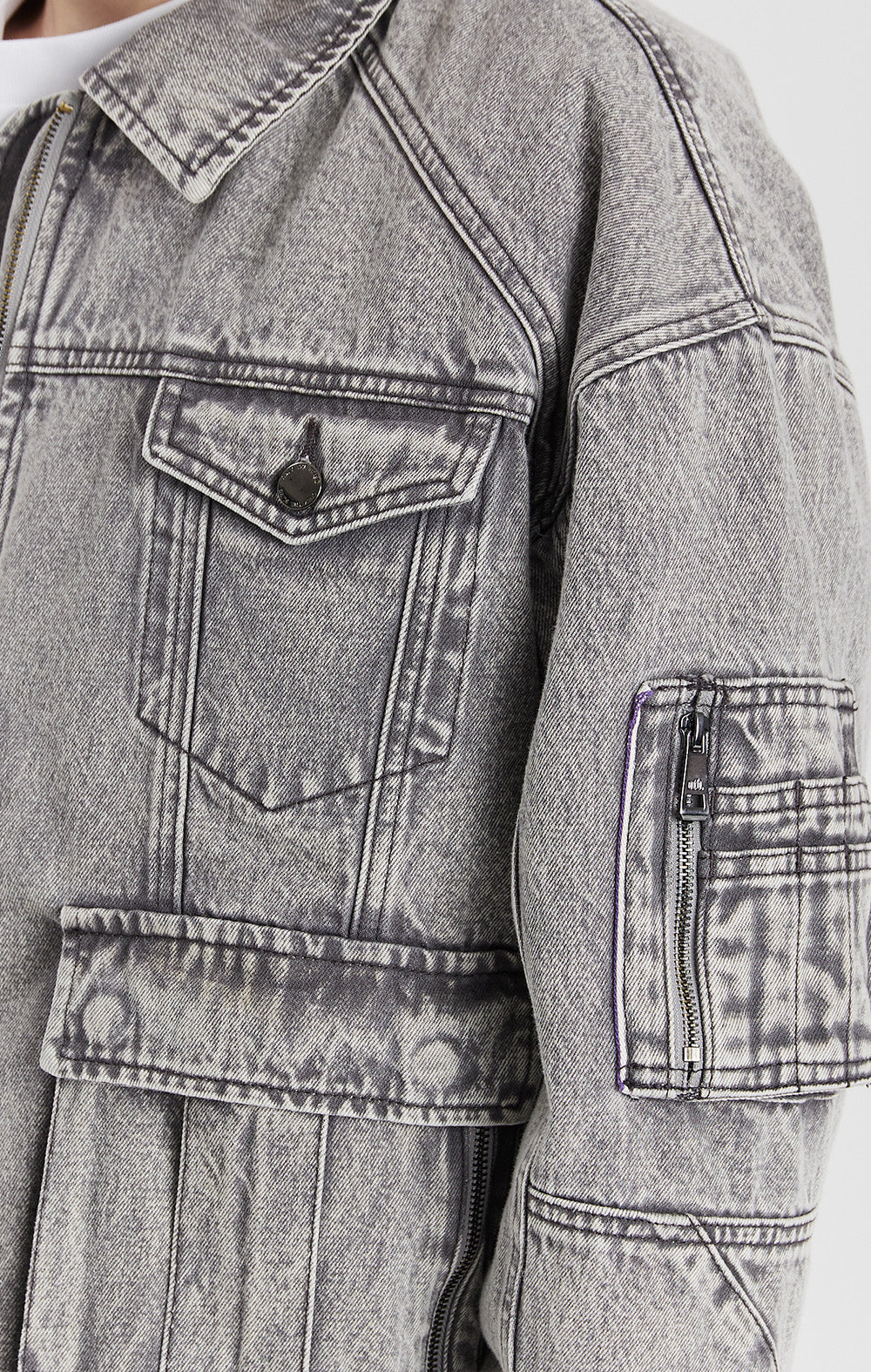 Silver Rock Denim Jacket - ONLY THE BLIND™