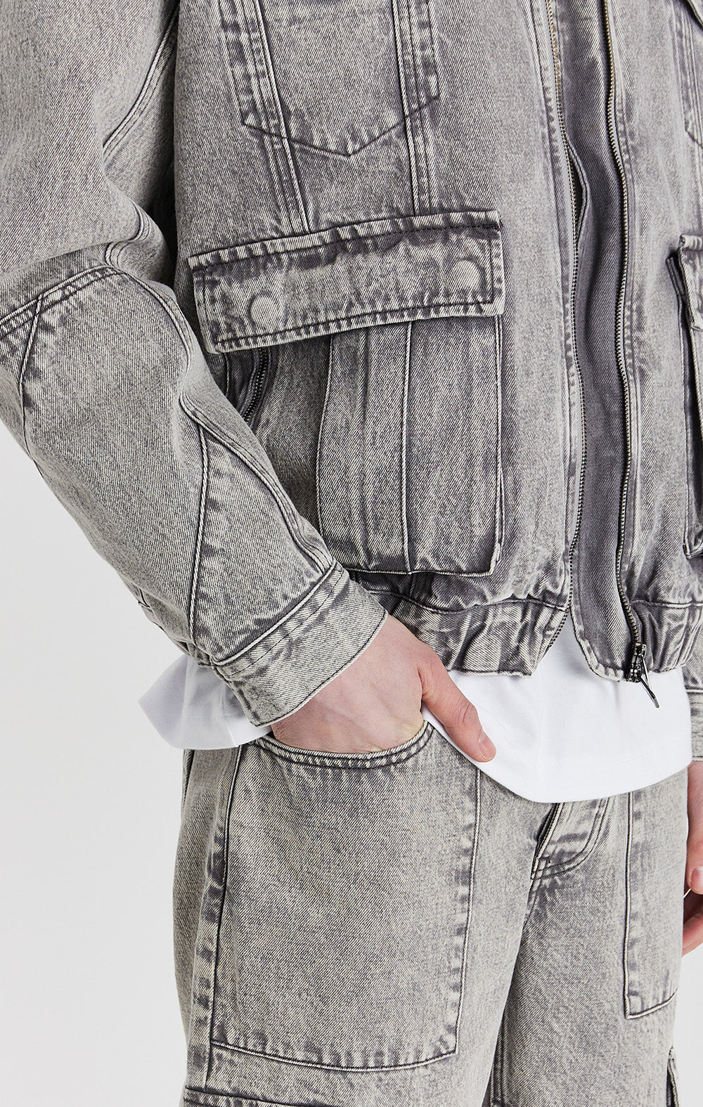 Silver Rock Denim Jacket - ONLY THE BLIND™