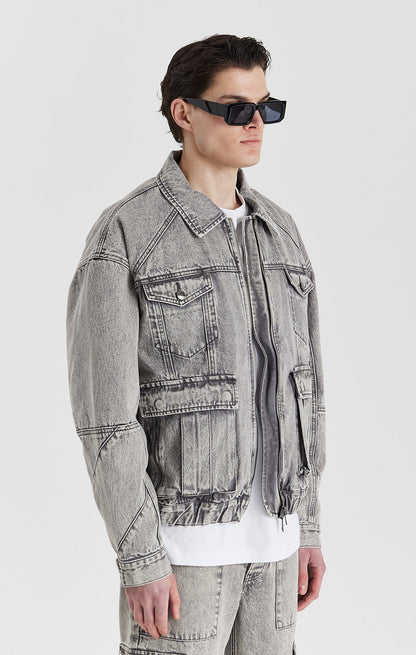 Silver Rock Denim Jacket - ONLY THE BLIND™