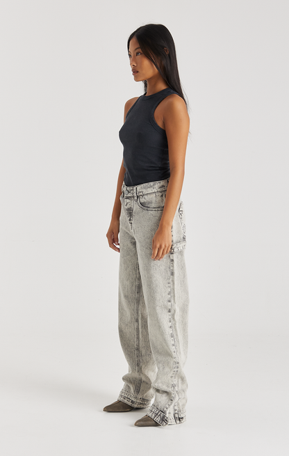 GREY ECLIPSE DENIM JEANS - ONLY THE BLIND™