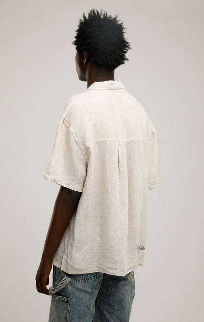 BOTANICAL LINEN SHIRT