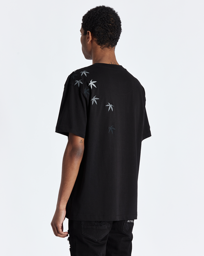 Black Maple Embroidered T-shirt - ONLY THE BLIND™