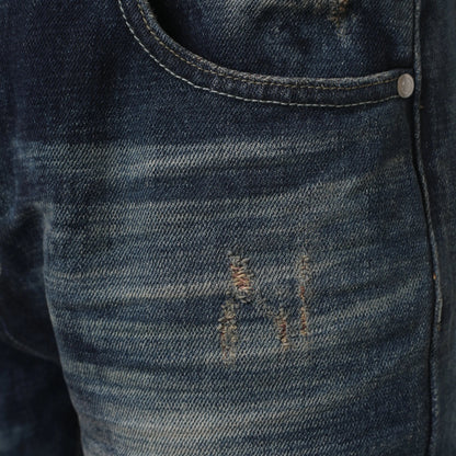 Selvedge Denim Mid Blue Heavy Bleached - ONLY THE BLIND™