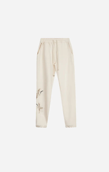 Beige Heron Sweatpants - ONLY THE BLIND™
