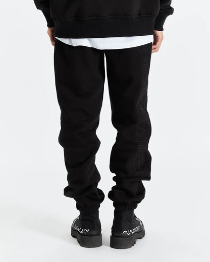 Black Split Statement Sweatpants - ONLY THE BLIND™