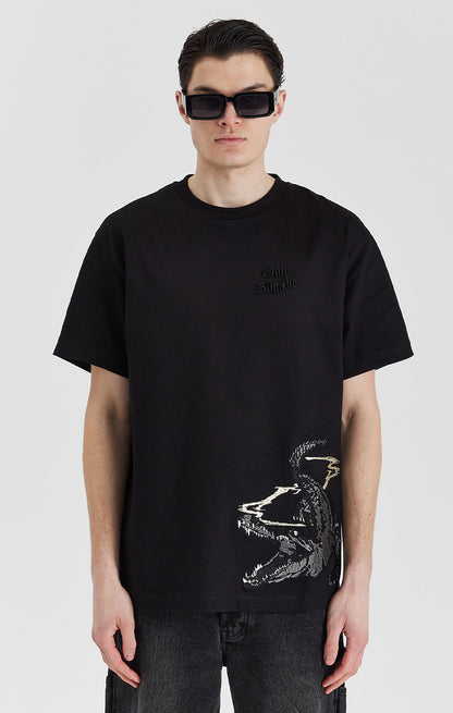 Midnight Alligator T-Shirt - ONLY THE BLIND™