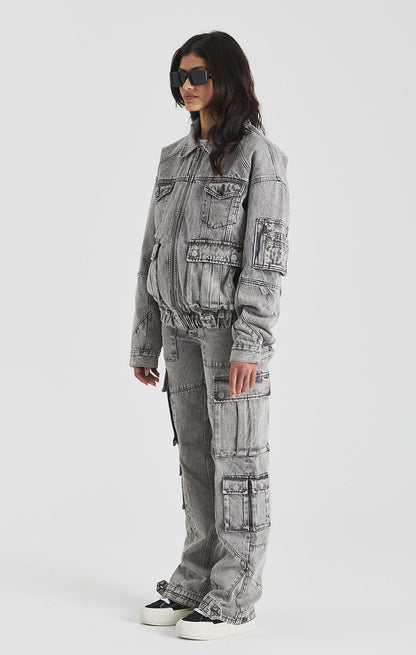 Silver Rock Denim Jacket - ONLY THE BLIND™