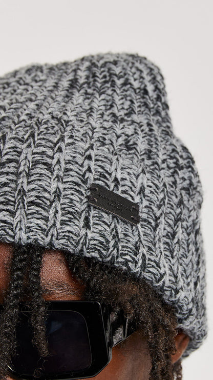 ASPHALT WOVEN BEANIE HAT - ONLY THE BLIND™