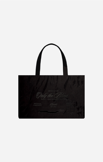 STUDIO TOTE BAG - BLACK - ONLY THE BLIND™