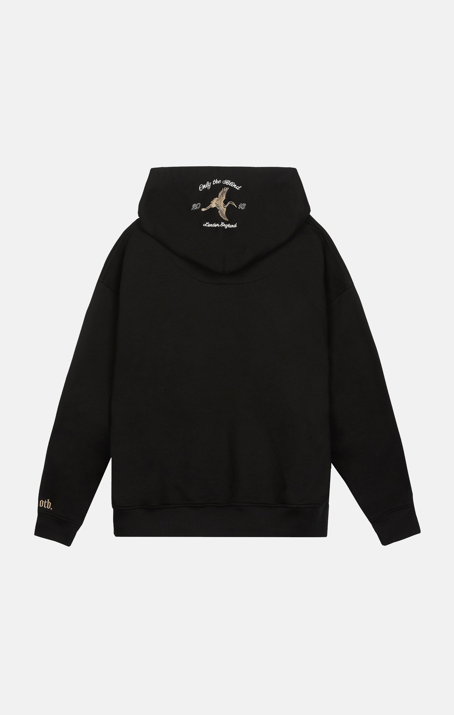 Crane Embroidered Hood - ONLY THE BLIND™