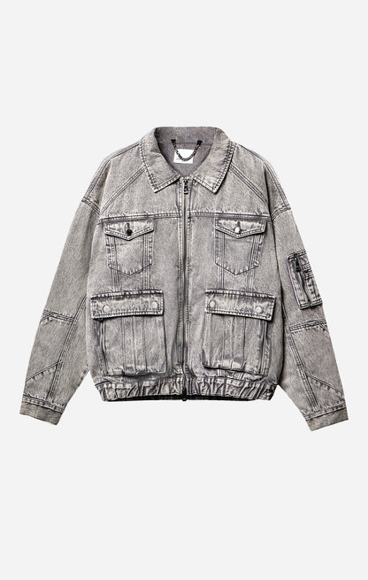 Silver Rock Denim Jacket - ONLY THE BLIND™