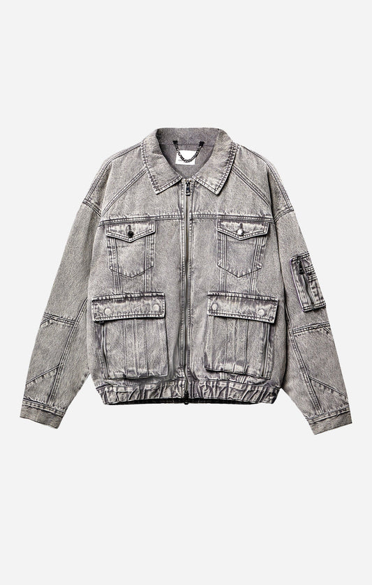 Silver Rock Denim Jacket - ONLY THE BLIND™
