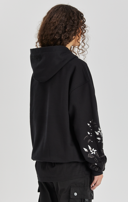 Night Python Embroidered Hoodie - ONLY THE BLIND™