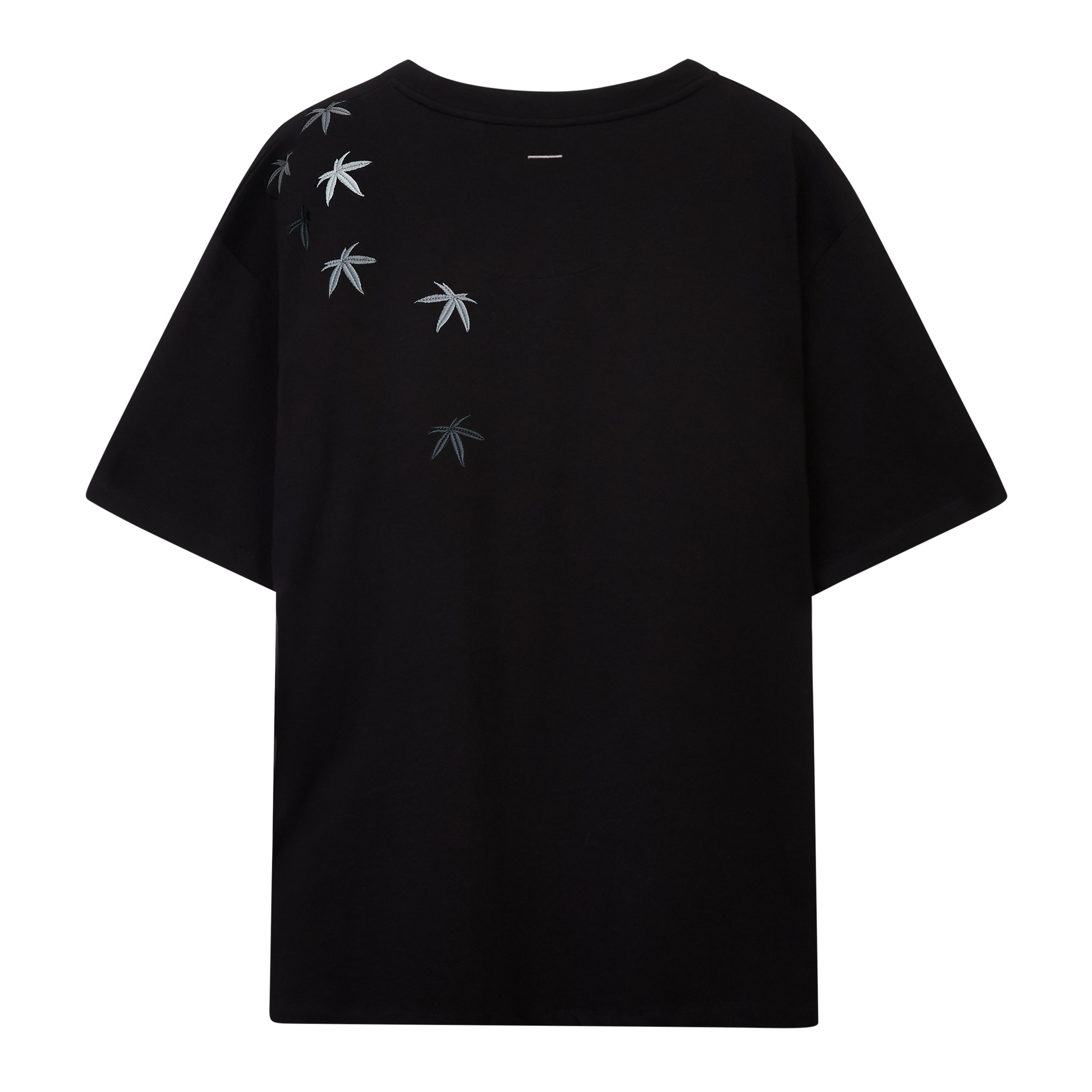 Black Maple Embroidered T-shirt - ONLY THE BLIND™