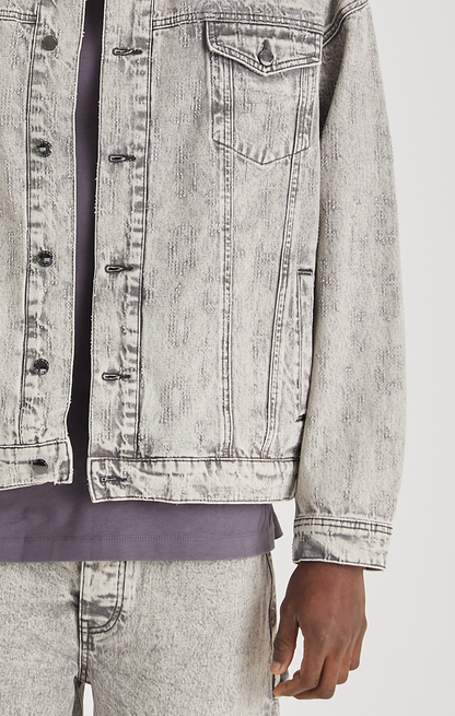 GREY ECLIPSE DENIM JACKET - ONLY THE BLIND™