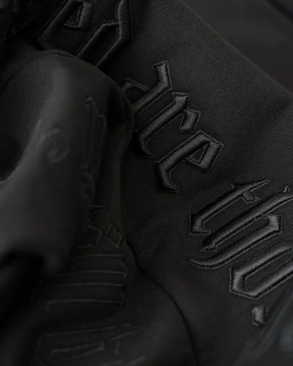 Black Split Statement Sweatpants - ONLY THE BLIND™