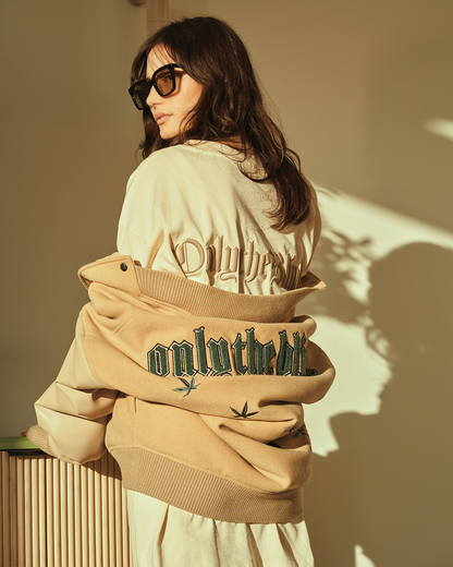 Sand Varsity T-Shirt - ONLY THE BLIND™