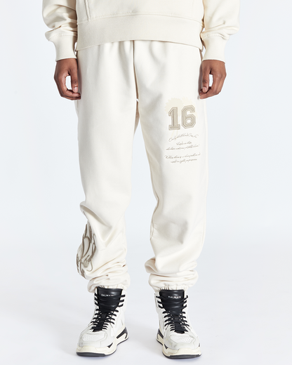 Sand Varsity Sweatpants - ONLY THE BLIND™